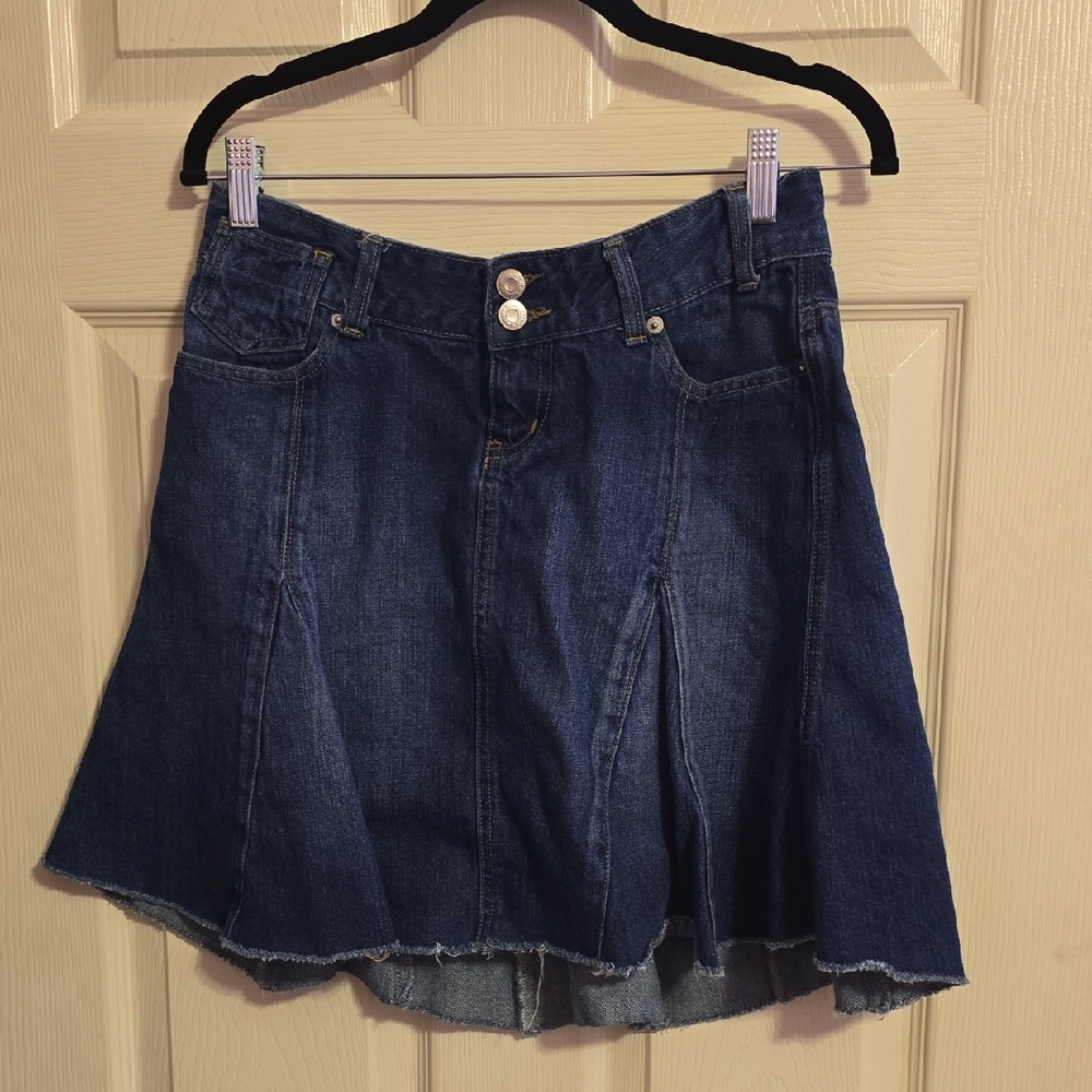 Guess‎ Dark Blue A-Line Denim Skirt